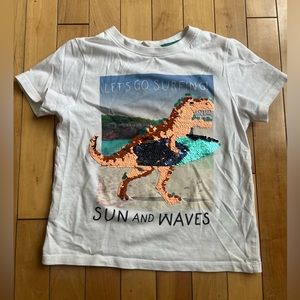 H & M sequin tee 4-6